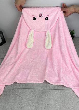 Детское полотенце-пончо с капюшоном
угольник для купания микрофибру