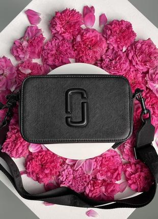 Сумочка marc jacobs the snapshot total black (люкс)