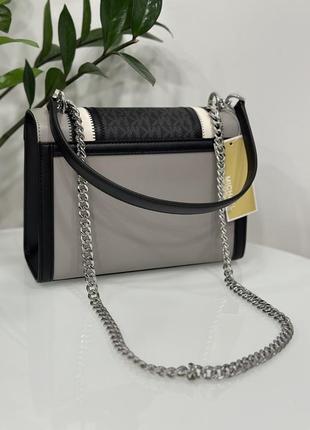 Сумка брендова michael kors whitney medium flap шкіра оригінал на подарунок дружині/дівчині6 фото