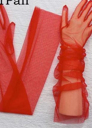 Перчатки прозорі 4