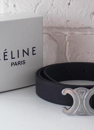 Жіночий шкіряний ремінь celine