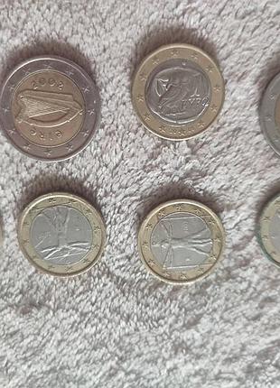 Продам монетки евро разных годов