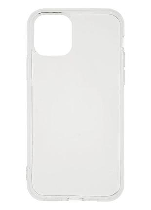 Чехол virgin silicone 2.0 для apple iphone 11 pro прозрачный