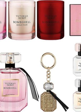 Victoria's secret 12 days of bombshell calendar подарочный набор, 12 продуктов