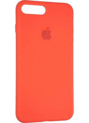 Чехол fiji silicone case для apple iphone 8 plus бампер накладка full soft red
