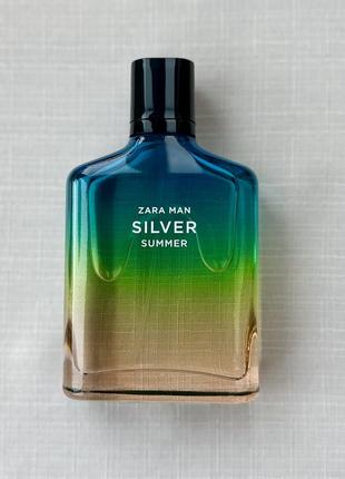 Чоловіча туалетна вода zara silver summer