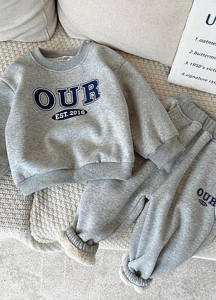 💦крутий, стильний комплект 💦всередині на товстому хутрі