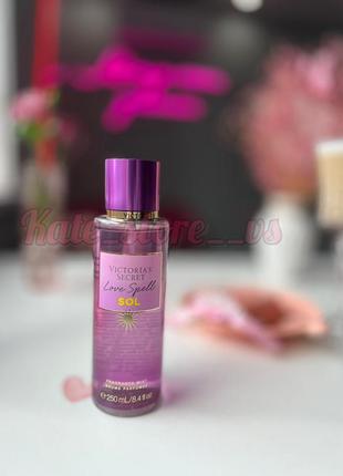 Спрей для тіла victoria’s secret love spell sol(250 ml)