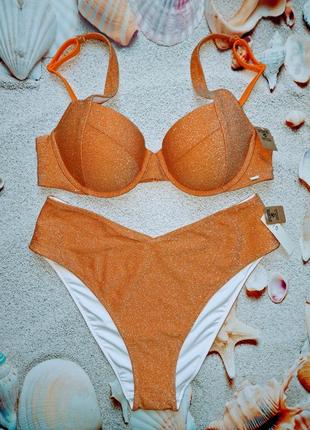 Купальник пуш-ап с блеском victoria's secret оригинал