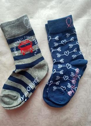 Набор 2 шт носка для мальчика 27-30 размер 7900