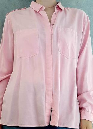 Блузка ,сорочка,zara,пудра,рожева,рубашка,блузка розовая