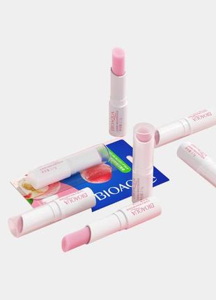 Гигиеническая помада bioaqua lip balm #01 персик