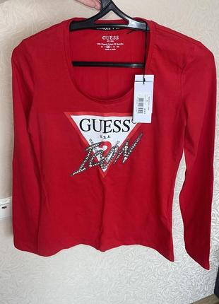 Оригинальная кофта свитшот guess из камней гольф