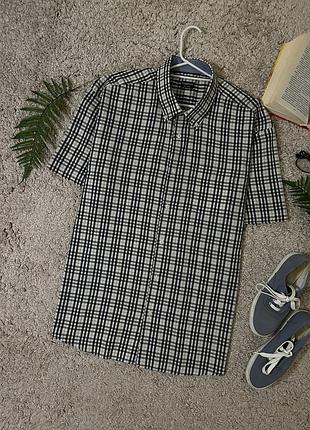 Бавовняна сорочка в клітинку №24/44