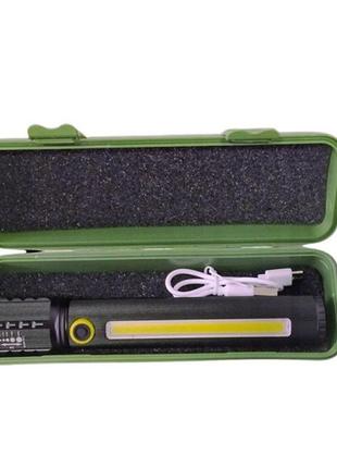 Карманный мини фонарь police td-c82/c72-p50+cob, фонарь ручной тактический, jc-741 качественный фонарик