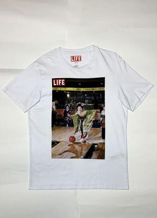 Футболка белая celio life