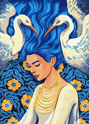 Картина за номерами "очікування зустрічі" kho8310 40х50 см