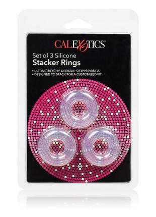Набір ерекційних кілець california exotic novelties stacker rings
