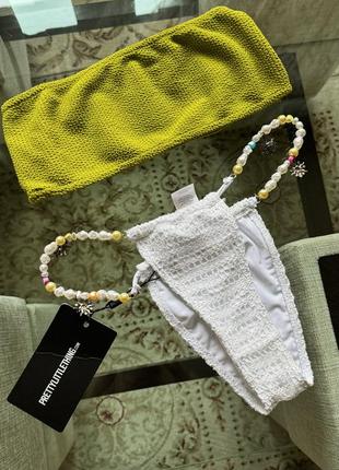 Новый купальник с бирками prettylittlething