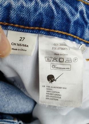 Джинсовые шорты бермуды monki 5