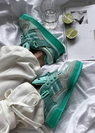 Женские кроссовки adidas forum bad bunny mint снижка sale v / smb