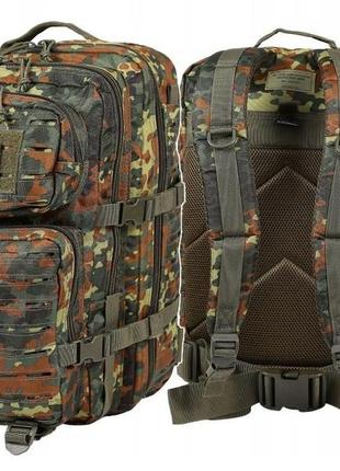 Тактический рюкзак 36 литров большой  laser cut mil-tec flecktarn 14002721