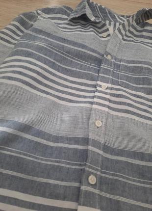 Лляна сорочка gap4 фото