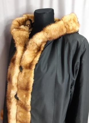 Куртка женская с мехом норки karta6 фото