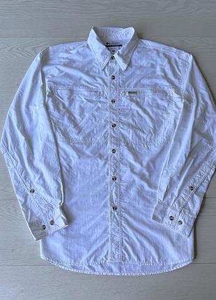 Рубашка рубашка columbia ветровка белая