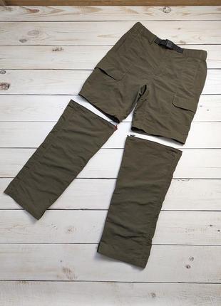 Чоловічі нейлонові штани - шорти карго трансформери the north face / tnf nylon cargo / тнф оригінал 2 в 1