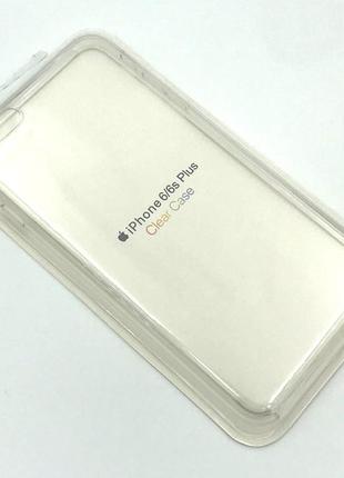 Прозрачный чехол на iphone 6+ / 6s+ белый