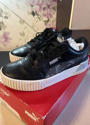 Кросівки жіночі puma futsal чорного кольору