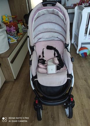 Детская коляска 3 в 1 adbor ottis (с матрасом, подушкой и другими средствами)