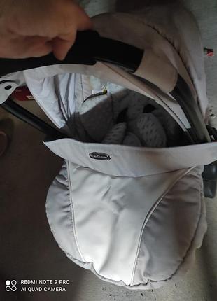 Детская коляска 3 в 1 adbor ottis (с матрасом, подушкой и другими средствами)