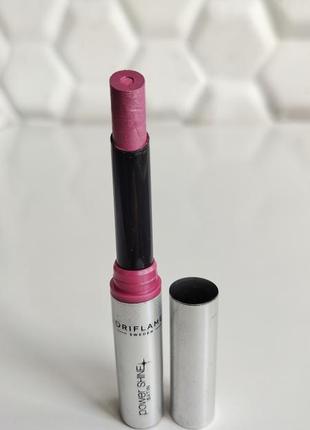 Помада для губ от орифлейм клевер oriflame power shine satin clover 24942