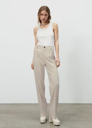 Штани брюки повної довжини zara