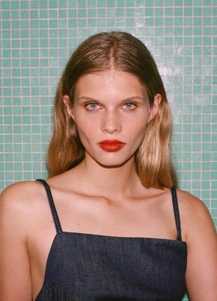 Коротка джинсова сукня trf