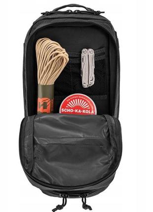 Тактичний рюкзак 20 літрів assault lazercut black mil-tec 14002602