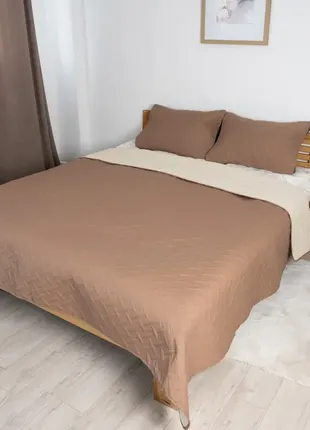 Покривало теп "vintage" капучіно (150х210см; 180х240см; 220х240см; 240х260см)