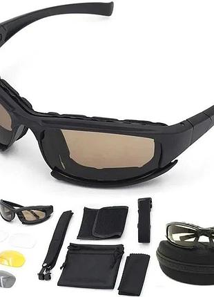Окуляри тактичні daisy x7 black