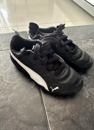 Кожаные кроссовки Skate puma