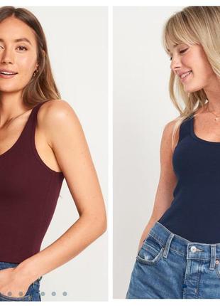 Майка рубчик old navy