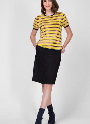 Бренду Tommy hilfiger, двухсторонняя, оригинальная женская теплая юбка.