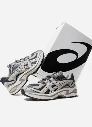 Asics gel preleus grey для чоловіків висока якість стильно на нозі виглядає зручні в ходьбі