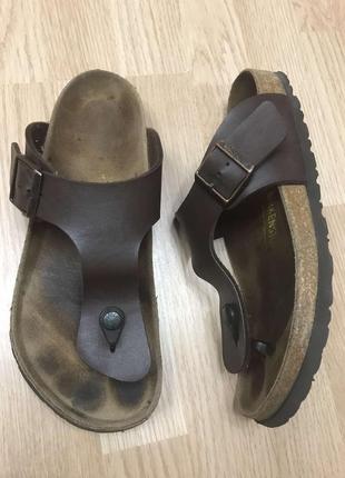 Босоніжки birkenstock шльопанці в'єтнамки ст.26,5 см р40/41