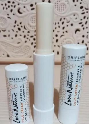 Захистний бальзам для губ love nature oriflame pure nature essense vision3 фото
