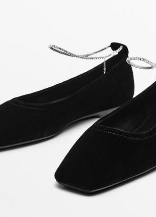 Новые женские балетки massimo dutti
