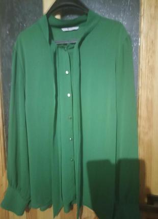 Блуза с длинным рукавом