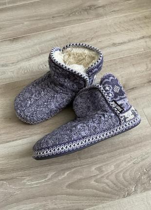 Ушні капці валянки для дому muk luks 37-38 розмір