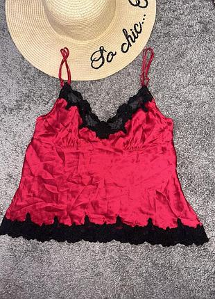 Шикарная шелковая майка la senza, р.м